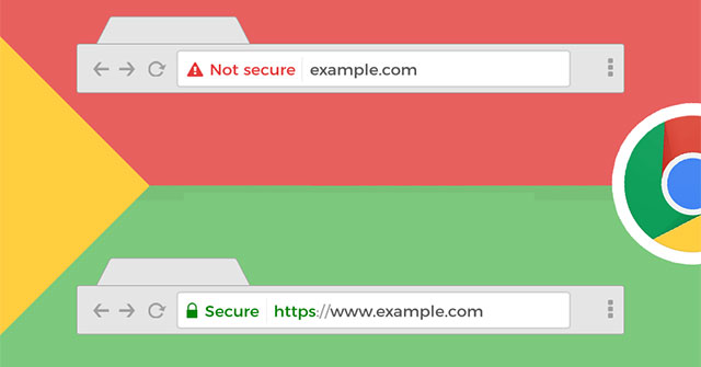 Google đánh giá những trang web HTTP bảo mật kém
