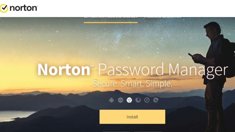 quản lý mật khẩu Norton