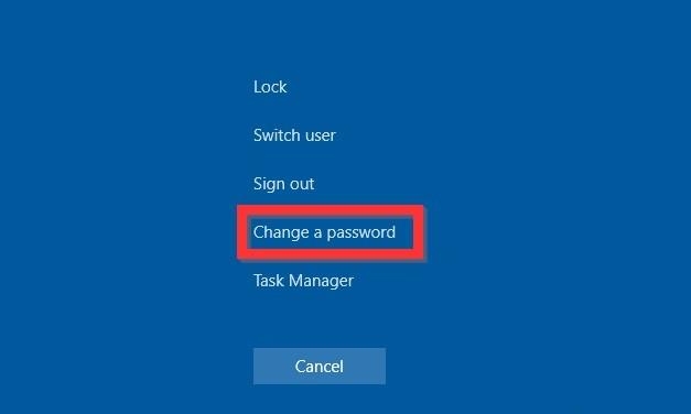 cách đổi password máy tính win 11