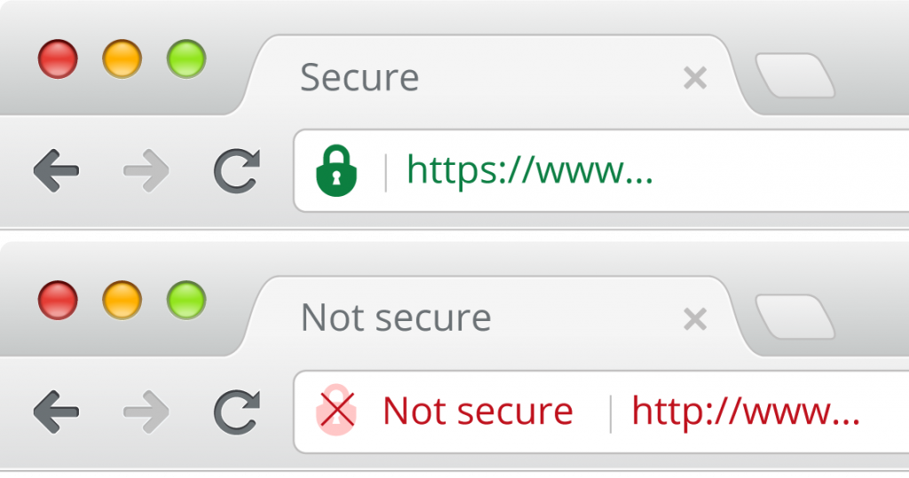 Cảnh báo HTTP không bảo mật