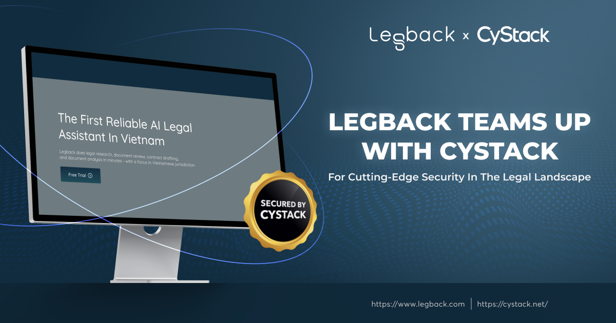 Legback teams up with CyStack for cutting-edge security in the legal landscape