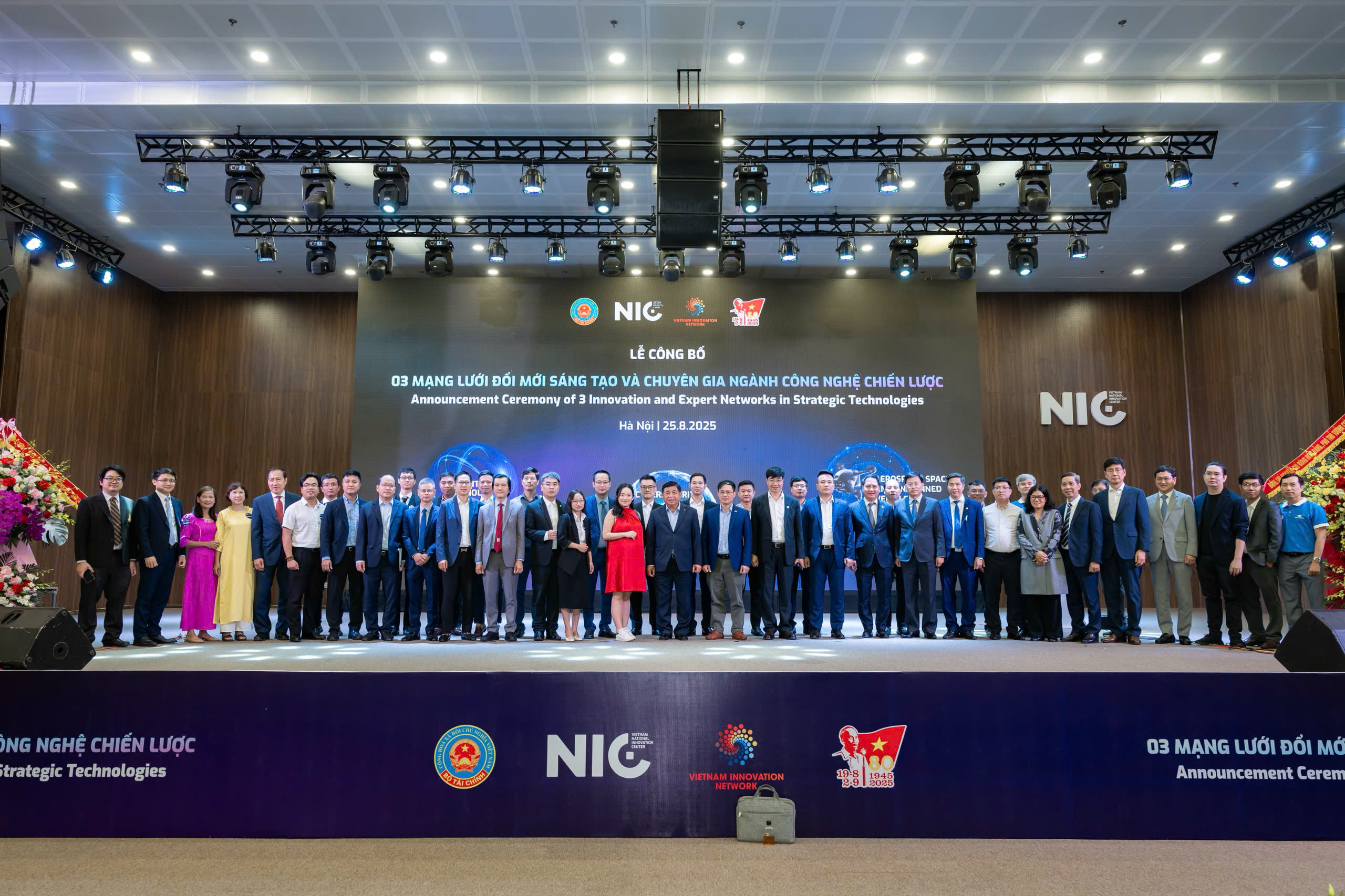 CyStack tham dự Lễ công bố 03 Mạng lưới Đổi mới sáng tạo về công nghệ chiến lược