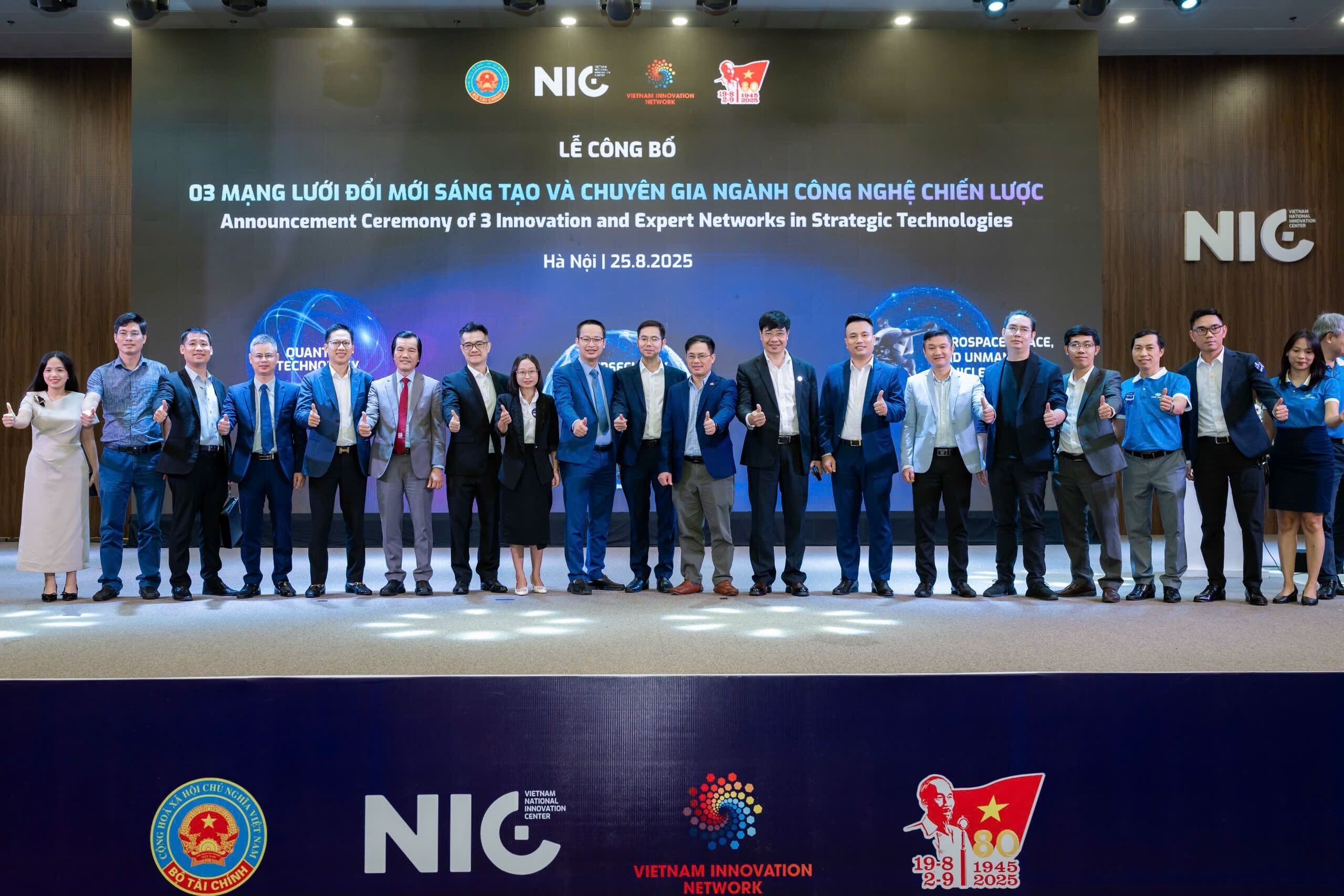 CyStack at the Launch of Three Strategic Technology Innovation Networks