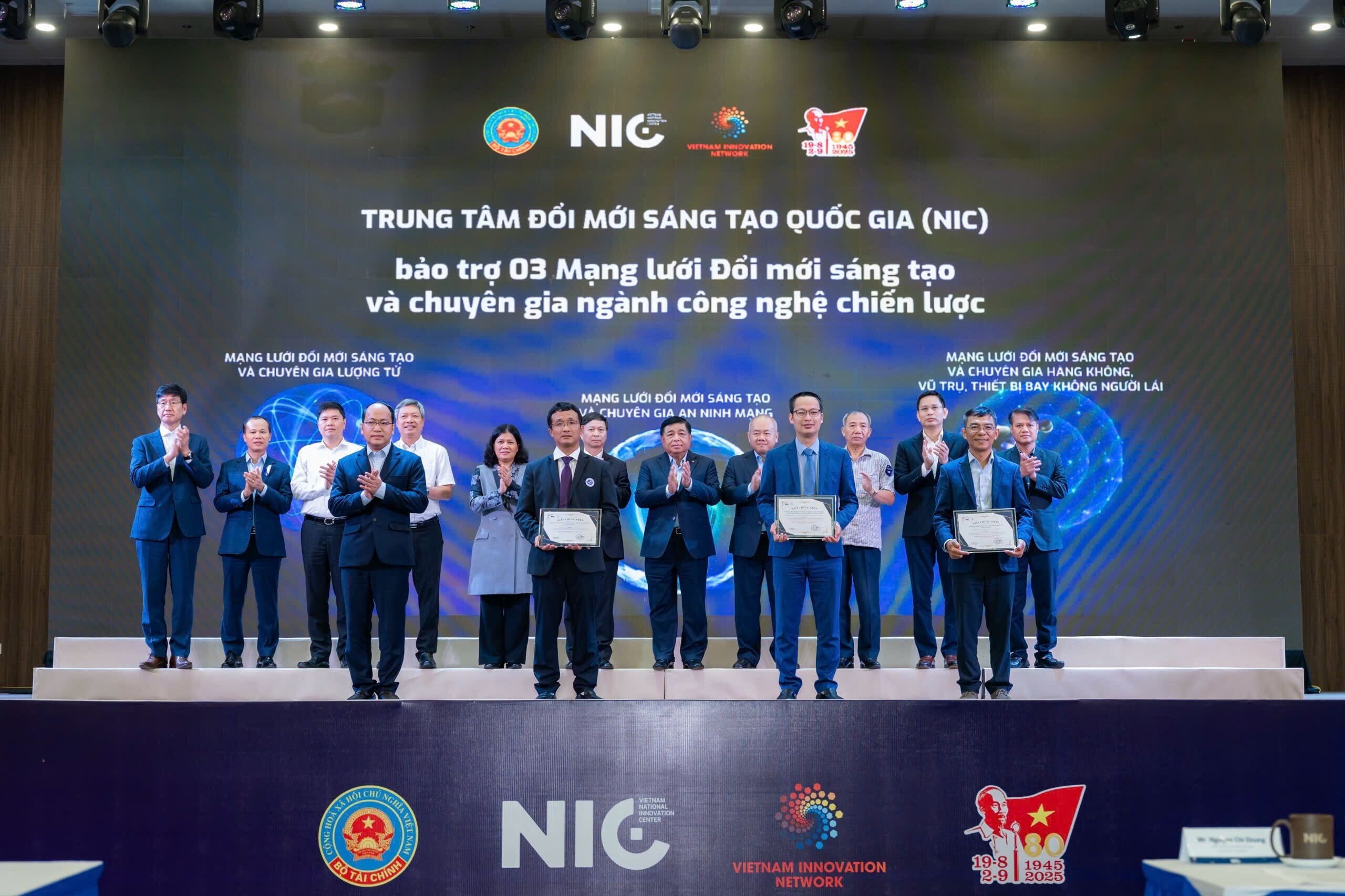 CyStack at Ceremony of Three Strategic Technology Innovation Networks