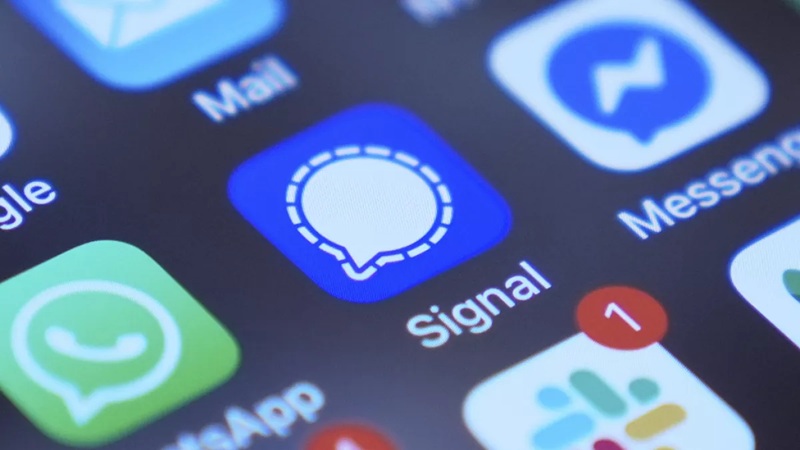 Giao diện Signal app nhắn tin bảo mật mã hóa đầu cuối