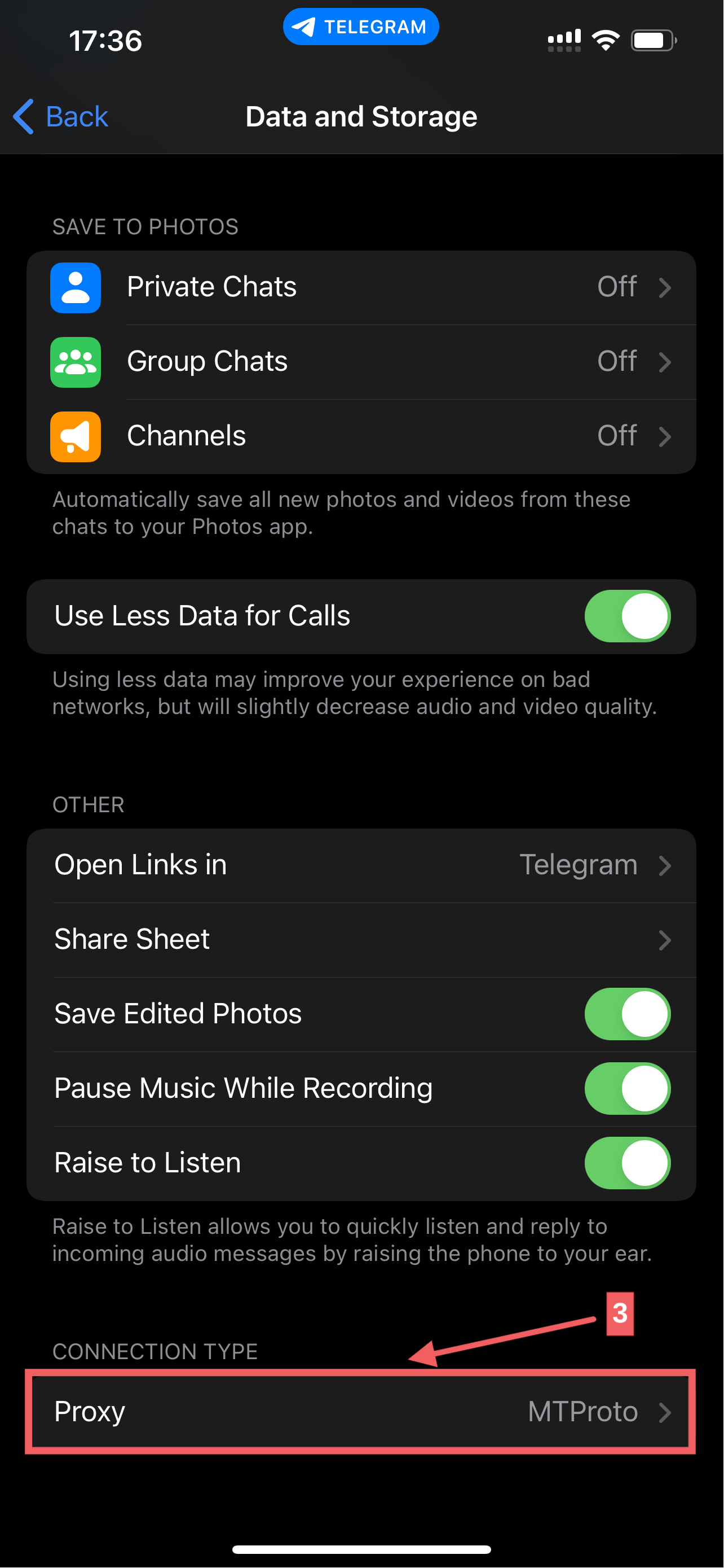 Truy cập Telegram bị chặn bằng Proxy
