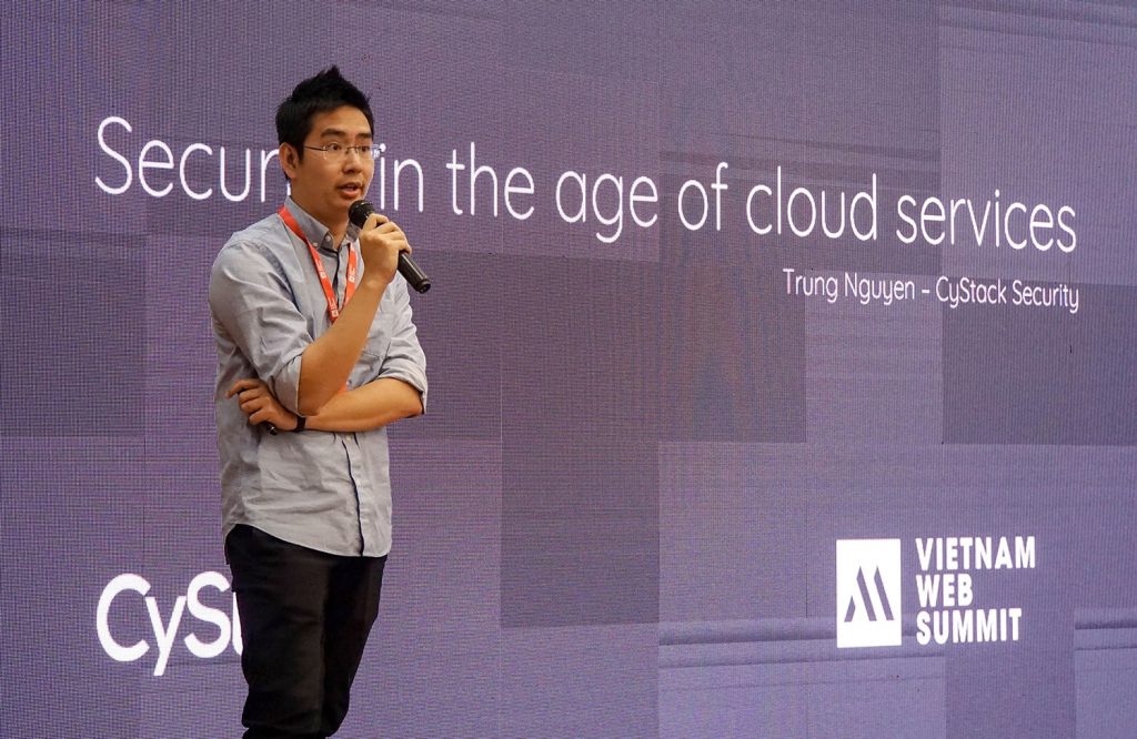 Nguyễn Hữu Trung tại Vietnam Web Summit 2019