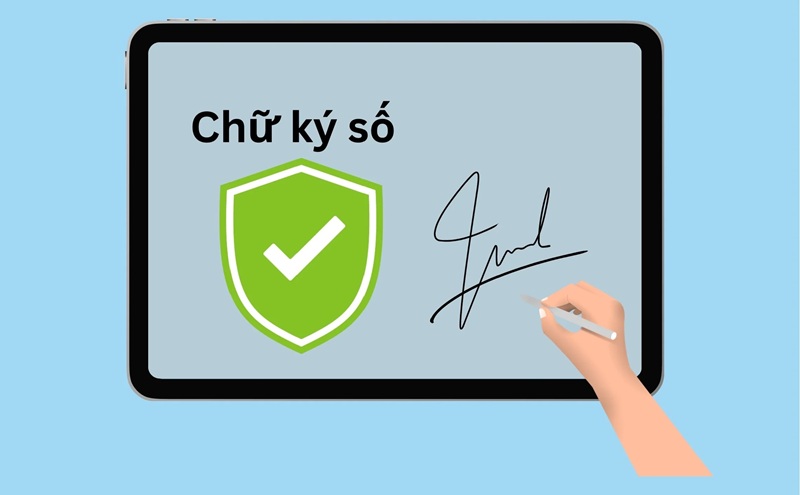 Chữ ký số bằng giải thuật RSA đảm bảo tính toàn vẹn của tài liệu điện tử